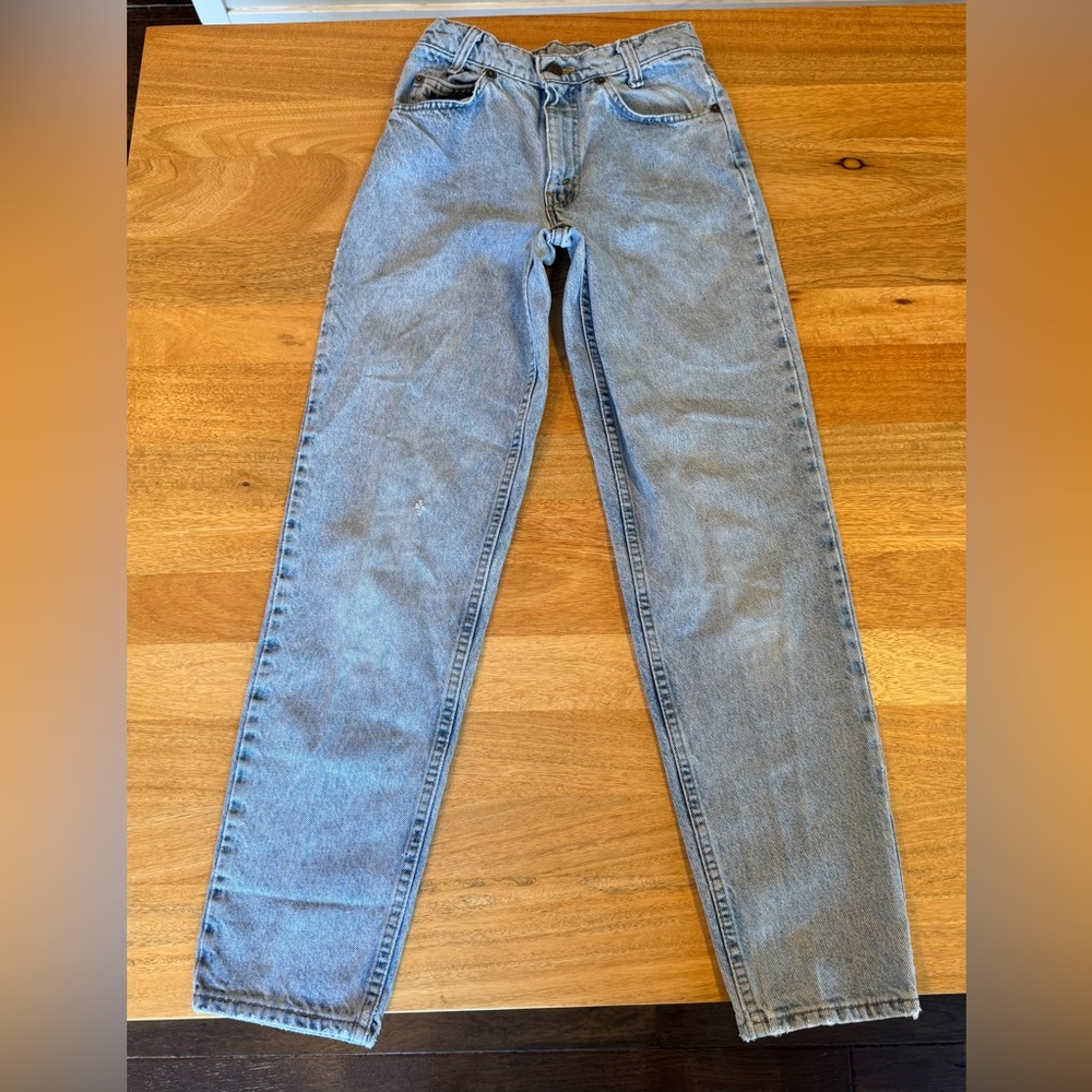 Vintage Levi’s Student 554 Orange Tab 1990s Tapered Fit